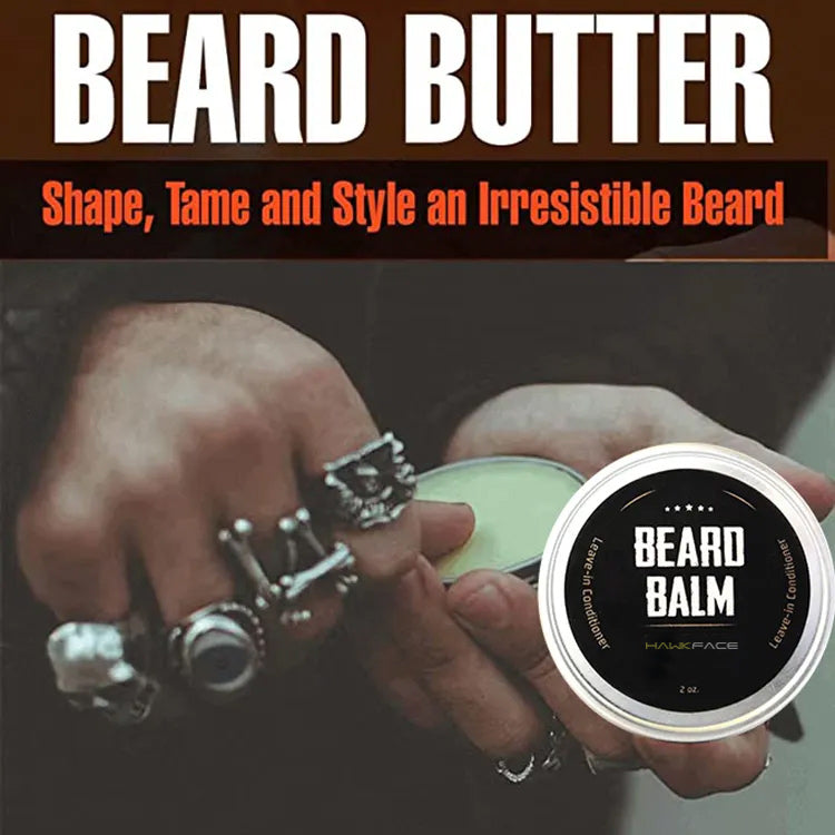 Beard Care Balm - Beard Styling Lotion Made of Natural & Organic Beard Butter