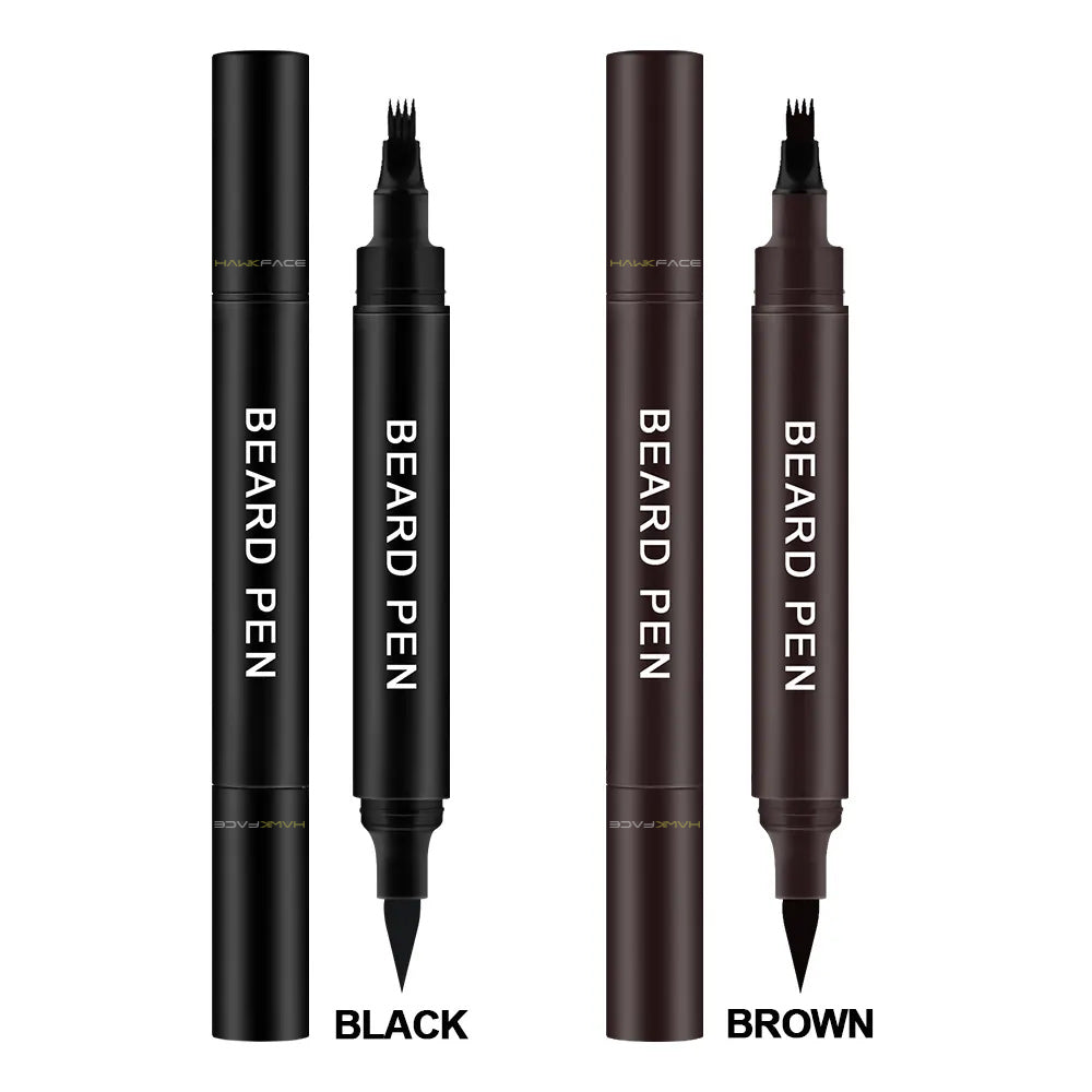 Waterproof, Smudge-Proof HawkFace Beard Dye Pen