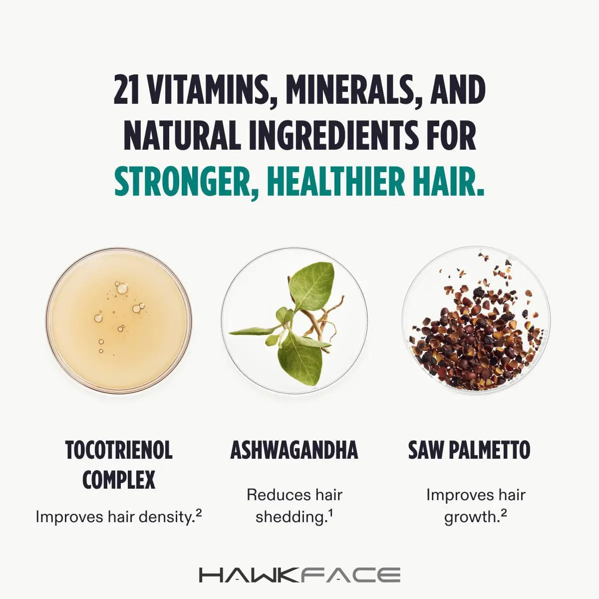 Men's Hair Growth Vitamin Supplements